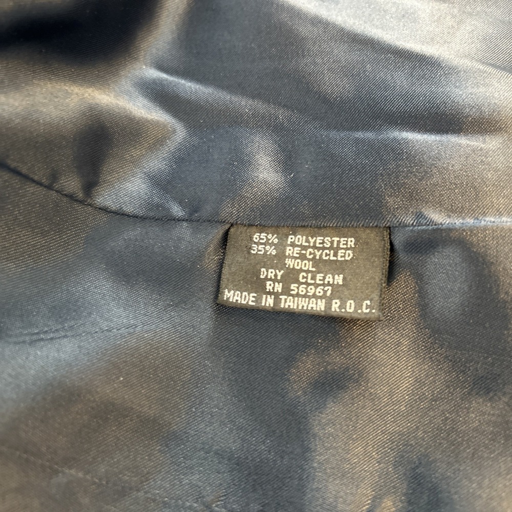 Gloria Vanderbilt  Wool Blazer Ladies Size‎ 18 Vintage Classic - Picture 9 of 9